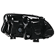 2015-2016 Dodge Charger - Passenger Side Headlight, with Bulb, Halogen, Smoked Lens, with LED DRL