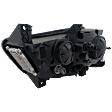 Passenger Side Headlight, with Bulb, HID/Xenon, with HID bulb and ballast, CAPA Certified
