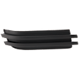 Front, Passenger Side Fog Light Cover, Black