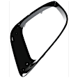 Front, Passenger Side Fog Light Trim, Black, Bezel, Except SRT/Pursuit Models