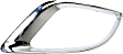 Front, Passenger Side Fog Light Trim, Chrome, Bezel, Except SRT/Pursuit Models