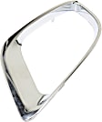 Front, Passenger Side Fog Light Trim, Chrome, Bezel, Except SRT/Pursuit Models