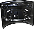 2015 Dodge Challenger - Factory Style Hood, For Models With Dual Scoop Style, Type 1, Steel, Primed