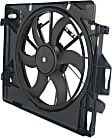 OE Replacement Radiator Fan, Single fan