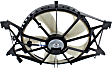 2011 Ram 3500 - Radiator Fan 6 Cyl 6.7L, Single fan