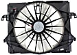 Radiator Fan - Fan Blade, Motor and Shroud, 6 Cyl., 3.7L Engine
