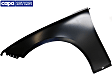 Front, Driver Side Fender, For Models Without Wide Option, CAPA Certified