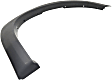 Front, Passenger Side, Fender Flares, Textured Black