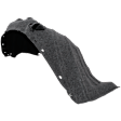 Front, Passenger Side, Front Section Fender Liner