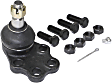 Front, Driver or Passenger Side, Lower Ball Joint, RWD, With Independent Suspension