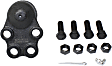 Front, Driver or Passenger Side, Lower Ball Joint, RWD, With Independent Suspension