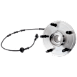 Front, Driver or Passenger Side Wheel Hub, with Bearing, 2-Door, Convertible/4-Door, Sedan