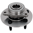 Front, Driver or Passenger Side Wheel Hub, With Bearing, 5 x 5.5 in. Bolt Pattern, 4WD, 2-Wheel ABS