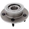 Front, Driver or Passenger Side Wheel Hub, With Bearing, 5 x 5.5 in. Bolt Pattern