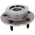 Front, Driver or Passenger Side Wheel Hub, With Bearing, 5 x 5.5 in. Bolt Pattern