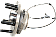 Front, Driver or Passenger Side Wheel Hub, With Bearing, With Sensor, 5 x 5.5 in. Bolt Pattern