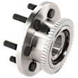 Front, Driver or Passenger Side Wheel Hub, With Bearing, 6 x 4.5 in. Bolt Pattern, RWD