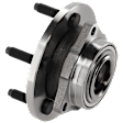 Front, Driver or Passenger Side Wheel Hub, With Bearing, Without Sensor, 5 x 5.5 in. Bolt Pattern