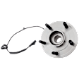 Front, Driver or Passenger Side Wheel Hub, With Bearing, With Sensor, 5 x 5.5 in. Bolt Pattern