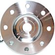 Front, Passenger Side Wheel Hub, With Bearing, With Sensor, 8 x 6.5 in. Bolt Pattern, 4WD, Base Model