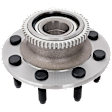 Front, Driver or Passenger Side Wheel Hub, With Bearing, 8 x 6.5 in. Bolt Pattern, RWD, Base Model