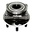 Wheel Hub, With Bearing, 6 x 4.5 in. Bolt Pattern