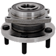 Front, Driver or Passenger Side Wheel Hub, With Bearing, 5 x 4.5 in. Bolt Pattern