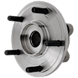 Front, Driver or Passenger Side Wheel Hub, With Bearing, 5 x 5 in. Bolt Pattern