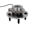 Front, Driver or Passenger Side Wheel Hub, With Bearing, With Sensor, 5 x 5.5 in. Bolt Pattern