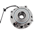 Front, Driver or Passenger Side Wheel Hub, With Bearing, With Sensor, 8 x 6.5 in. Bolt Pattern, 4WD