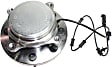 Front, Driver or Passenger Side Wheel Hub, With Bearing, With Sensor, 8 x 6.5 in. Bolt Pattern, RWD