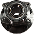 Front, Driver or Passenger Side Wheel Hub, With Bearing, 5 x 4.5 in. Bolt Pattern