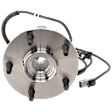 Front, Passenger Side Wheel Hub, With Bearing, With Sensor, 5 x 5.5 in. Bolt Pattern, 4WD