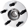 Rear, Driver or Passenger Side Wheel Hub, With Bearing, 5 x 3.94 in. Bolt Pattern