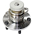 Rear, Driver or Passenger Side Wheel Hub, With Bearing, FWD