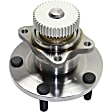 Rear, Driver or Passenger Side Wheel Hub, With Bearing, FWD