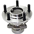 Rear, Driver or Passenger Side Wheel Hub, With Bearing, FWD