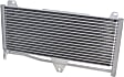 Transmission Oil Cooler, 6 Cyl., 5.9L, Diesel Engine, Automatic Transmission Oil Cooler, Mounts Behind Grille