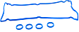 Valve Cover Gasket, 4 Cyl., 2.4L Engine