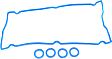 Valve Cover Gasket, 4 Cyl., 2.4L Engine