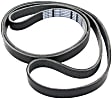 Main Drive Serpentine belt, With Dealer Air