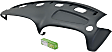 1998-2002 Dodge Ram 2500 - Dash Cover, Presidio Gray, Molded; Overlay Over Factory Dash