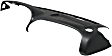 Dash Cover, Black, Molded; Overlay Over Factory Dash