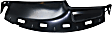 1994-1997 Dodge Ram 1500 - Dash Cover, Black, Molded; Overlay Over Factory Dash