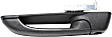 Front, Driver Side Textured Black Exterior Door Handle, With Key Hole