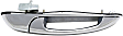 2006-2009 Mitsubishi Raider - Front, Passenger Side Chrome Exterior Door Handle, Without Key Hole