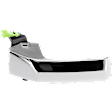 Front Or Rear, Passenger Side Chrome Interior Door Handle, Without Door Lock Hole