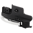 Front Or Rear, Driver Side Chrome Interior Door Handle