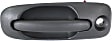 Front, Driver Side Textured Black Exterior Door Handle, With Key Hole