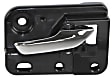 Front Or Rear, Passenger Side Chrome lever Interior Door Handle
